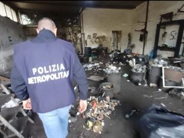 Villa Literno, blitz della Polizia Metropolitana al Polo Nautico: 20 denunciati per scarichi abusivi