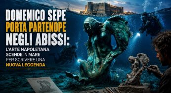 Domenico Sepe porta Parthenope negli abissi: l’arte napoletana scende in mare per scrivere una nuova leggenda