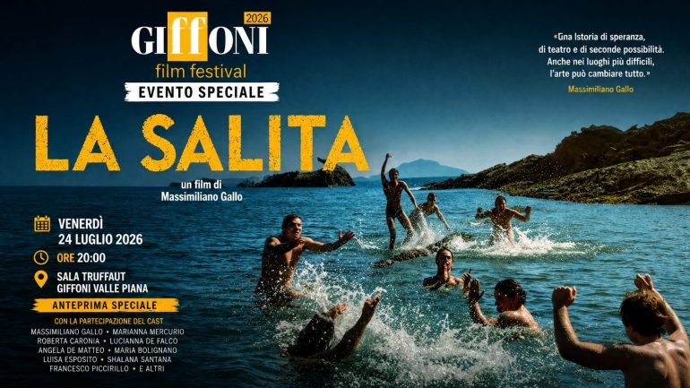 Giffoni Film Festival 2026, Massimiliano Gallo presenta “La Salita”: il film ispirato alla storia vera di Nisida