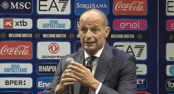 Allegri si presenta: «Ereditare da Conte porta bene, spero sia di buon auspicio per lo scudetto.»