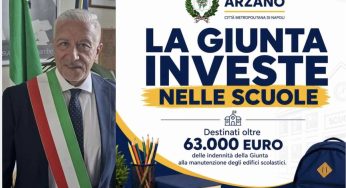 Arzano, la Giunta taglia le indennità: fondi destinati alle scuole