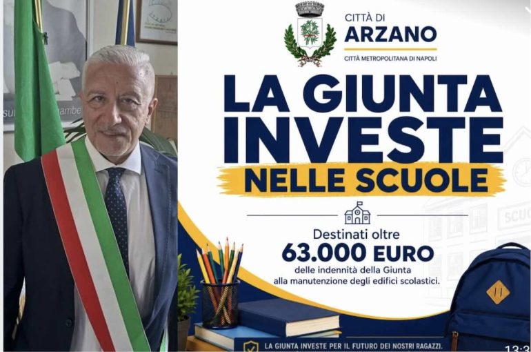 Arzano, la Giunta taglia le indennità: fondi destinati alle scuole