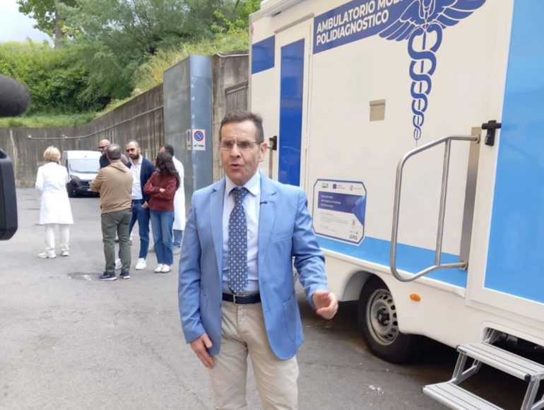 ASL Salerno lancia la Radiologia Mobile: prima radiografia a domicilio a Valle dell’Angelo