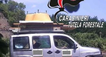Aversa, scaricano rifiuti edili in pieno giorno: tre operai denunciati