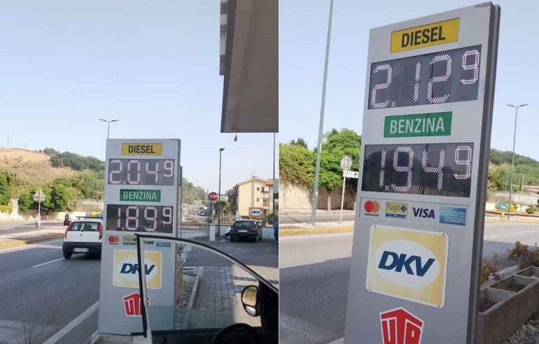 Caro-benzina, i tassisti di Napoli scrivono alle istituzioni: «Servizio a rischio, convocateci subito»