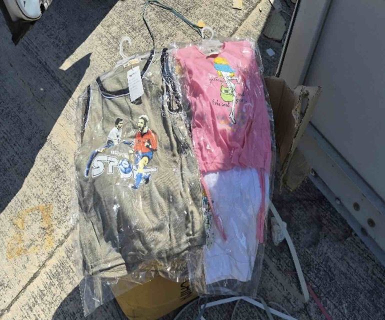Caserta: l’Agenzia delle Dogane dona 20mila capi di abbigliamento per bambini in difficoltà