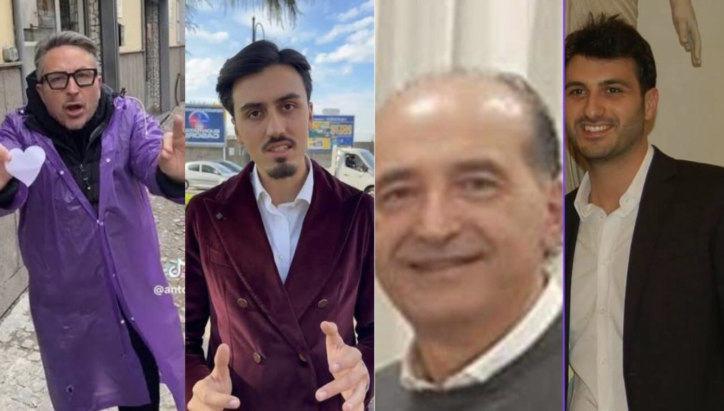 Nella foto da sinistra Antonio Maida, Francesco D'Anna, Franco Russo e Alessandro Graziuso