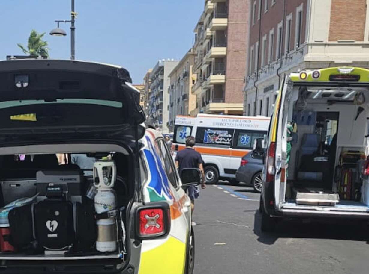 Castellammare, il luogo dell'incidente