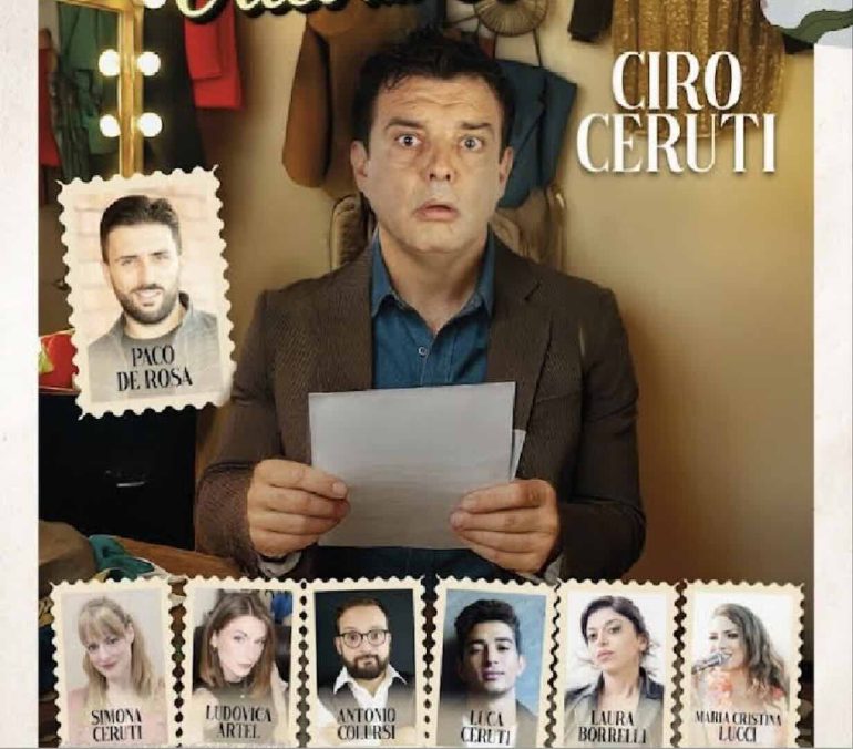 Ciro Ceruti illumina il FalcianoTeatro con ‘Vita da Attore’