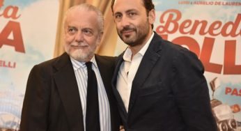De Laurentiis e il figlio Luigi indagati per bancarotta fraudolenta