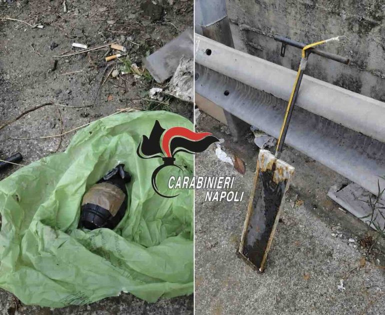 Droga e ordigni tra le palazzine popolari: sequestrate una bomba a mano e una «marmotta»