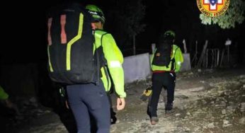 Escursionisti bloccati sul Terminio, salvati dal Soccorso alpino