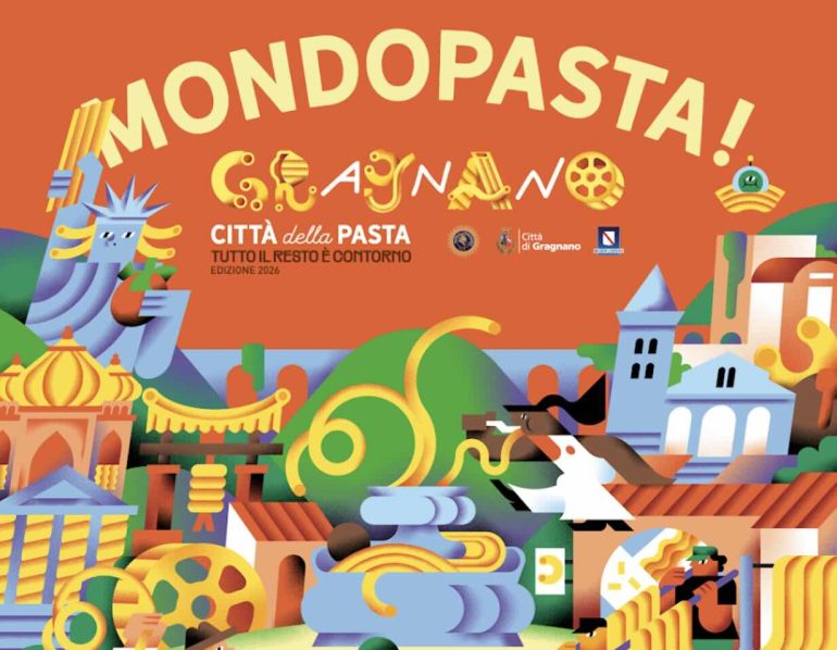 Mondopasta, Gragnano si trasforma in crocevia globale di sapori, culture e ritmi dal 11 al 13 settembre 2026