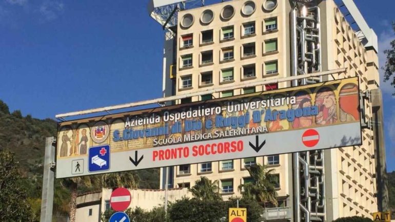 Guasto elettrico all’ospedale Ruggi di Salerno: sospese le attività programmate