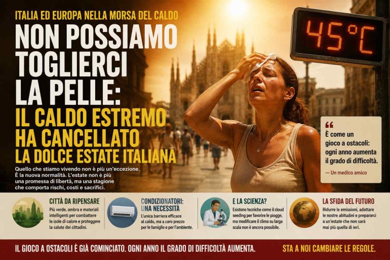 Il caldo soffocante ha cambiato per sempre la nostra estate
