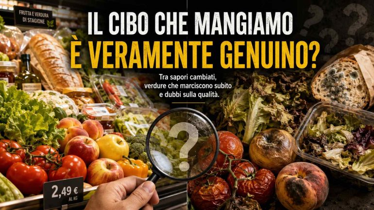 Il cibo che mangiamo è veramente genuino?