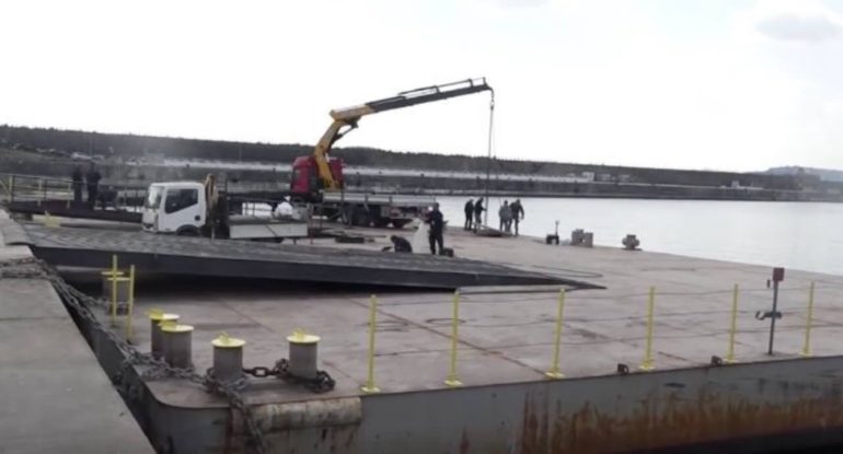 Il pontone di Pozzuoli sarà utilizzabile dal 15 luglio