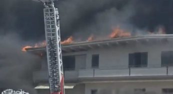 Incendio a Striano: scatta il monitoraggio delle diossine, allarme ambientale tra Napoli e Salerno
