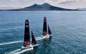 Luna Rossa debutta nel Golfo di Napoli: prime prove in mare verso l’America’s Cup