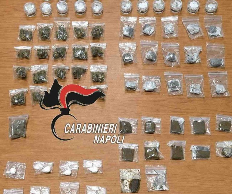 Marano, preso pusher 81 dosi di supefacenti e 750 euro in contanti