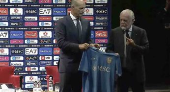 De Laurentiis ad Allegri: «Buon campionato Max, fai divertire Napoli»