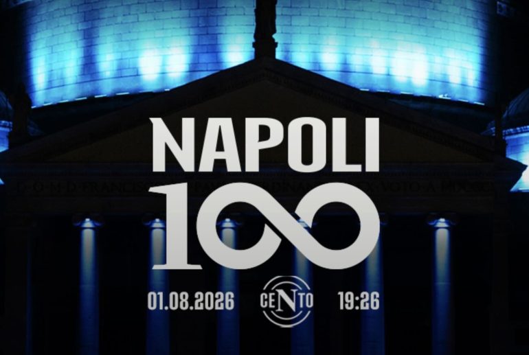 Napoli festeggia 100 anni: il 1° agosto la città si tinge d’azzurro