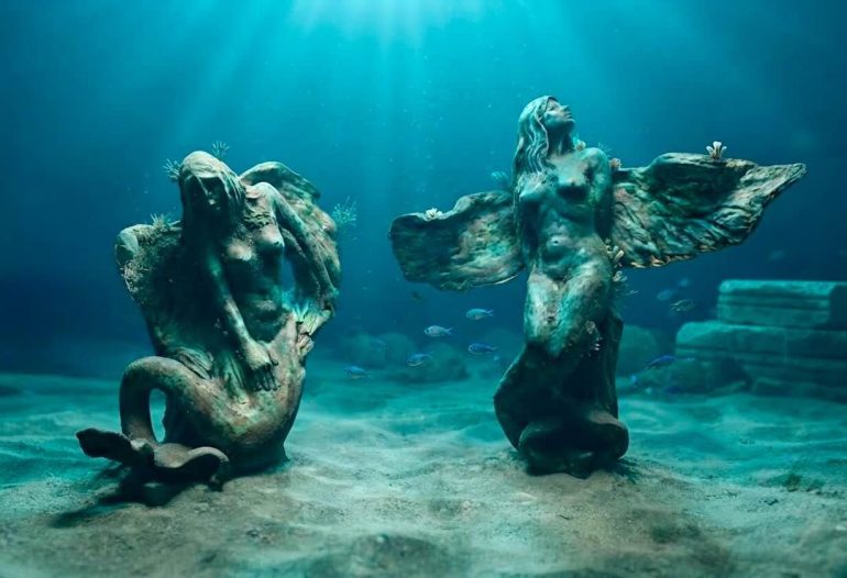 Napoli inaugura il primo museo subacqueo con le sculture di Domenico Sepe