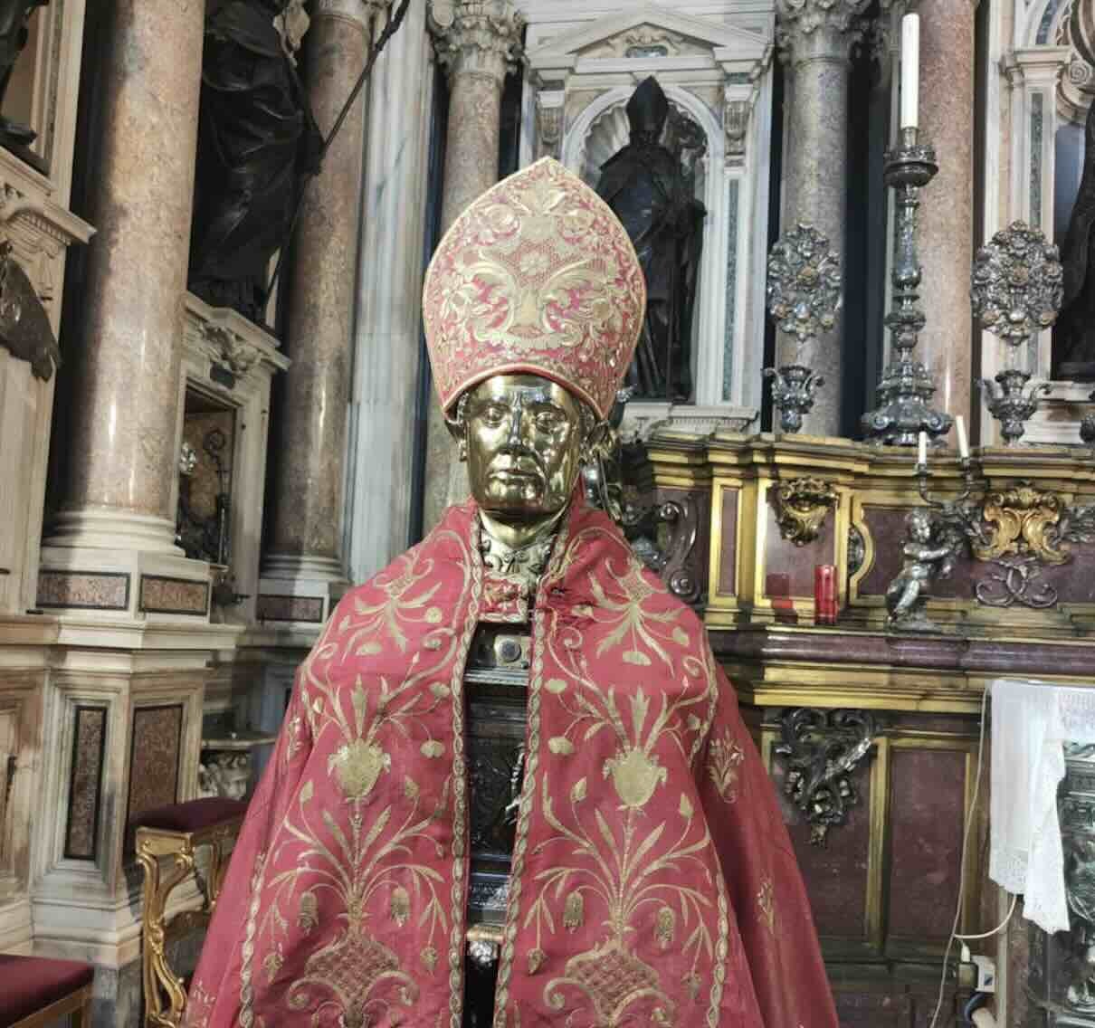 Il busto di San Gennaro