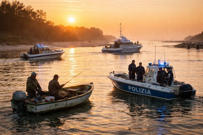 Pesca di frodo alla foce del Volturno: impatti ambientali, normative e strategie di contrasto