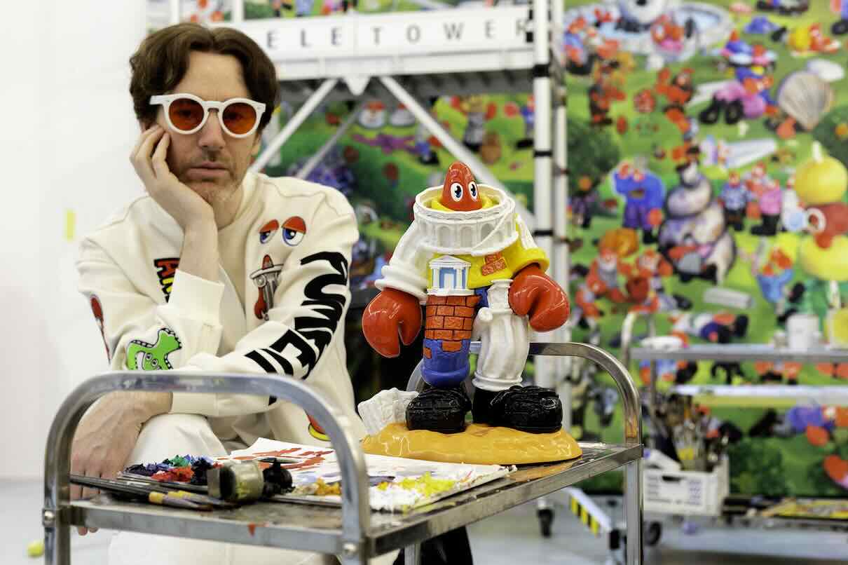 Philip Colbert Trasforma Pompei con la Sua Pop Art: 30 Sculture Invasano i Siti Archeologici