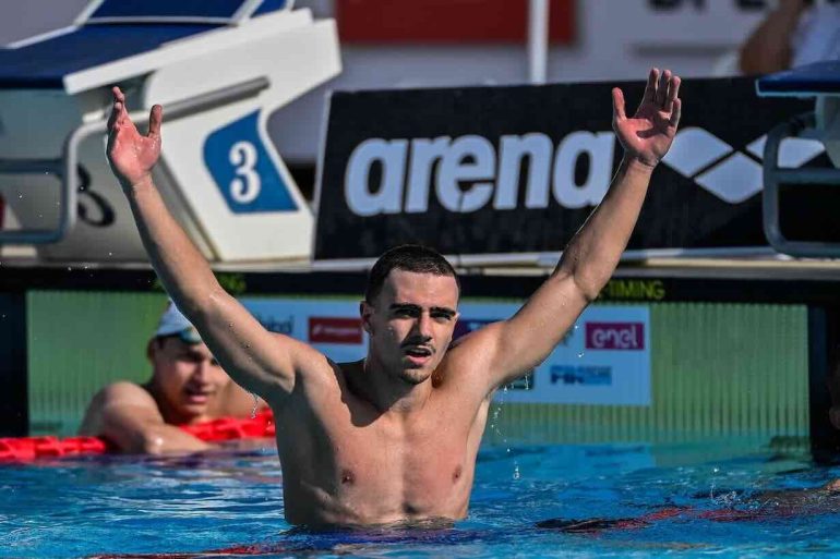 Pompei sul tetto d’Europa: Antonio Garofalo conquista l’oro nei 200 metri a ostacoli Lifesaving