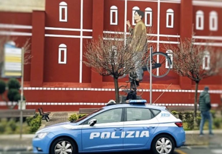 San Giorgio a Cremano: uomo arrestato per aggressione a poliziotti in viale Formisano