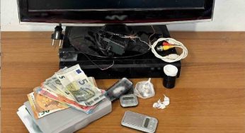 San Giovanni, arrestato 44enne con droga e sistema di videosorveglianza