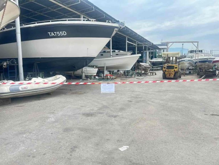 Sequestrato un cantiere nautico a Boscoreale: scarichi abusivi e rifiuti
