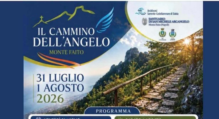 Sul Monte Faito torna il Cammino dell’Angelo: tre giorni tra pellegrinaggio, spiritualità e incontri