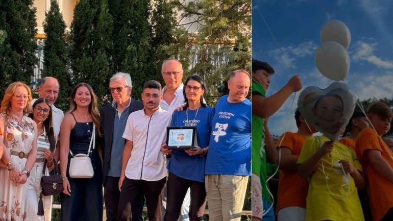 Villaricca, tredici palloncini verso il cielo per Francesco Pio
