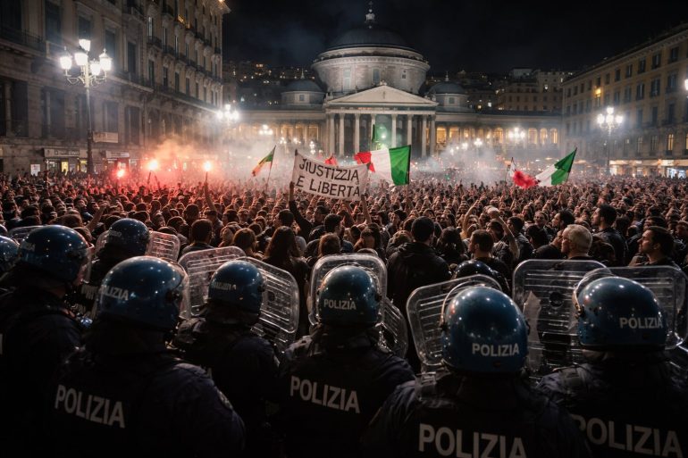 Violenza a Napoli: il contesto sociale e criminale dietro la stesa armata a Montesanto