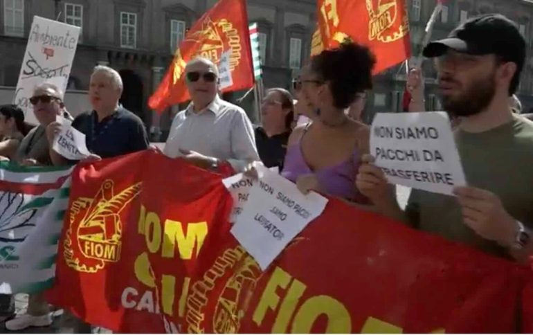 Zenita Group, sciopero contro la chiusura della sede di Napoli: vertice in Prefettura