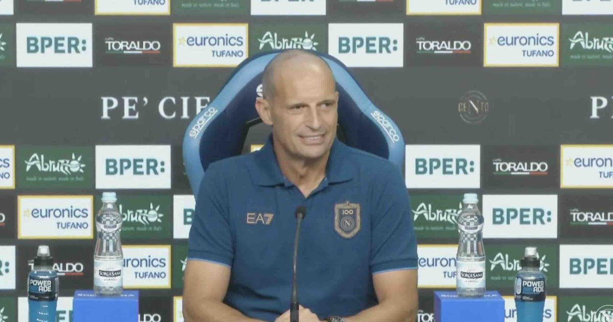 Il tecnico del Napoli, Max Allegri