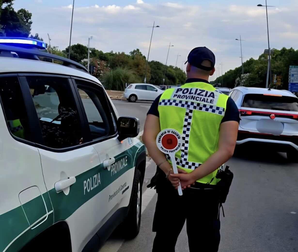 La polizia provinciale di Caserta
