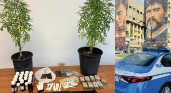 Barra, fermato con hashish in strada: in casa oltre un chilo di droga. Arrestato 56enne