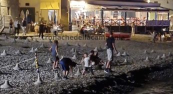Blitz di notte sulla spiaggia di Nerano: sequestrati i tavoli nel ristorante dei Vip