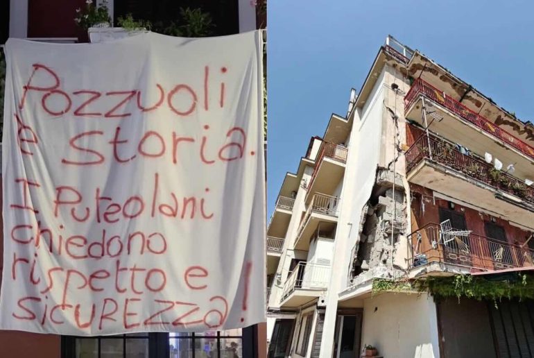 Campi Flegrei, 750mila euro dalla Regione per affitti a famiglie sfollate dal bradisismo