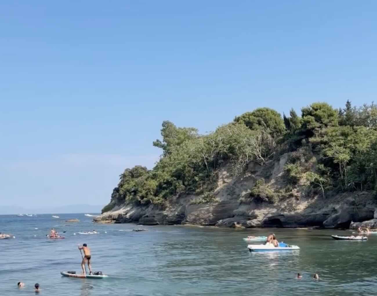 La zona di Pennata a Bacoli