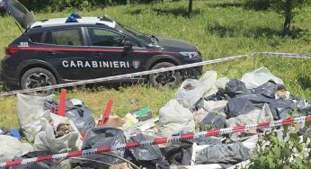 Casertavecchia, scoperto illecito smaltimento di rifiuti pericolosi: sequestrato un furgone, quattro denunciati