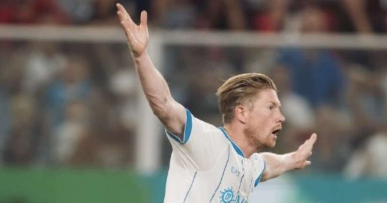 De Bruyne incorona Allegri e accende la piazza: «Napoli da Scudetto, con Gabriel Jesus faremmo il salto»