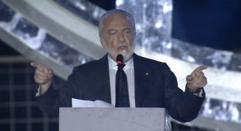 De Laurentiis: «Il Napoli non è mai stato così forte»