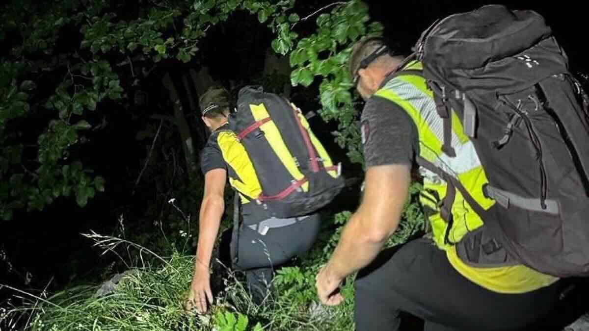 Due Scout Dispersi Ritrovati in Irpinia Dopo Una Notte di Ricerche