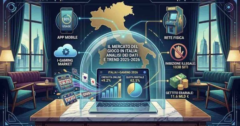 Il mercato del gioco d’azzardo in Italia: analisi dei dati e trend 2025-2026