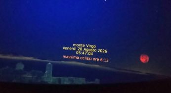 Il Planetario di Caserta organizza l’osservazione gratuita dell’eclissi parziale di Luna del 28 agosto
